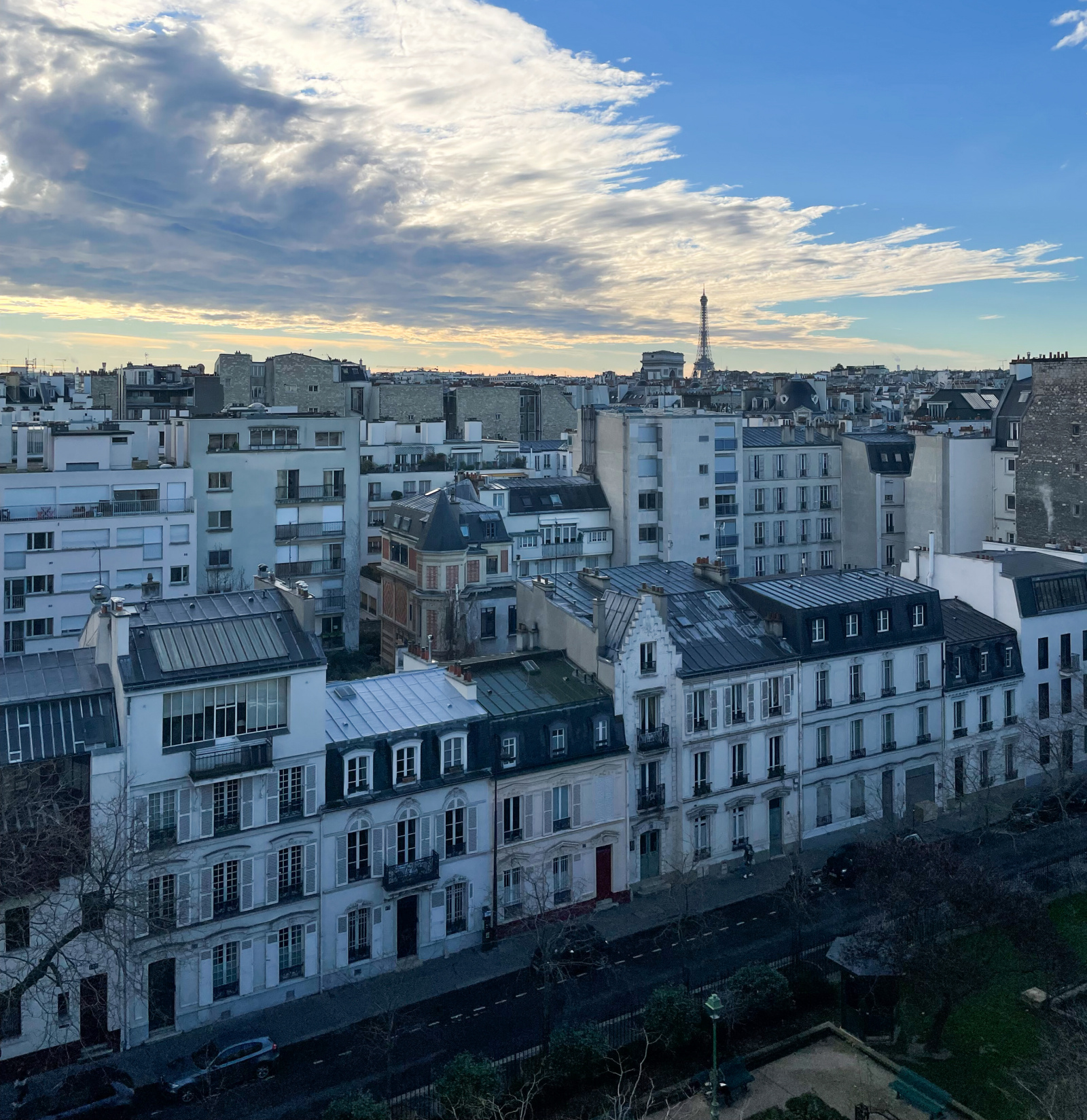 studio vue tour eiffel vendre